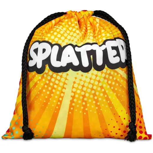 Hoppla Indian Midi Polyester Drawstring Pouch Branded